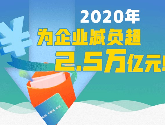 重大利好！2020年，为企业减负超过2.5万亿元