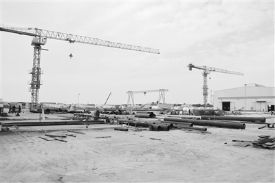 中石化五建公司沙特项目完成管道预制