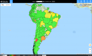 【项目信息】南美油气生产及油气终端相关项目分布图