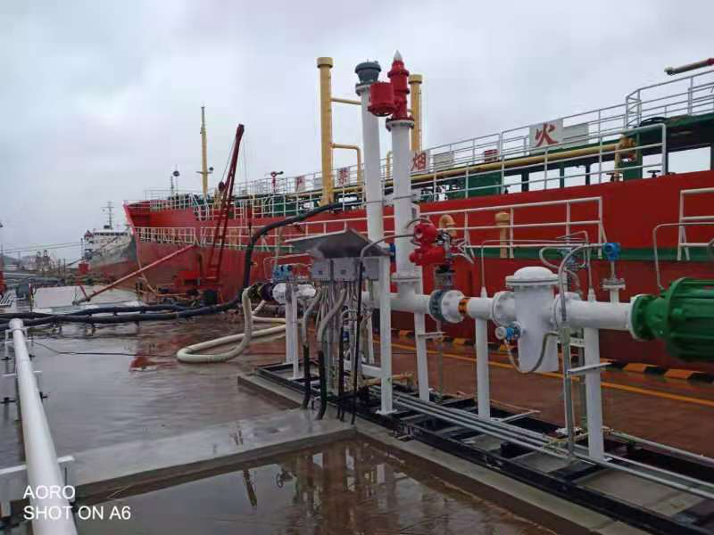 推进油储行业节能减排，舟山投运全国首套成品油码头油气回收装置