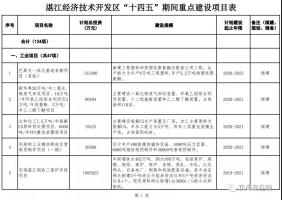 16个石化项目给出时间表，巴斯夫、陶氏均有布局！湛江经开区十四五要这样布局