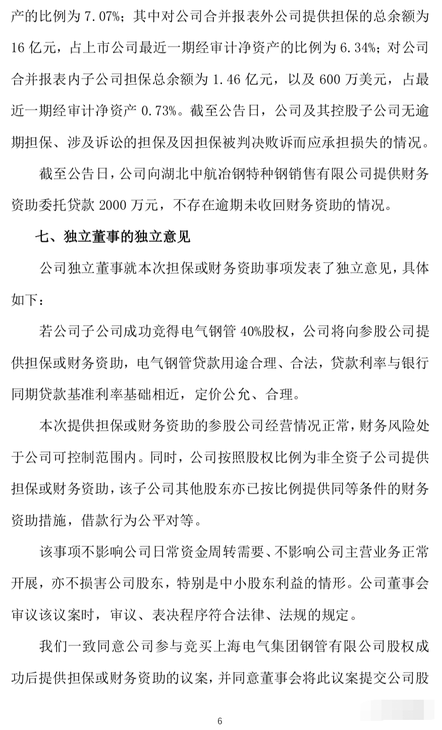 重磅！中信特钢再出手！竞买上海电气集团钢管40%股权！