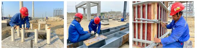 巧干活 提效率 降成本——寰球公司广东石化五联合分项目加快推进钢结构安装有“妙招”