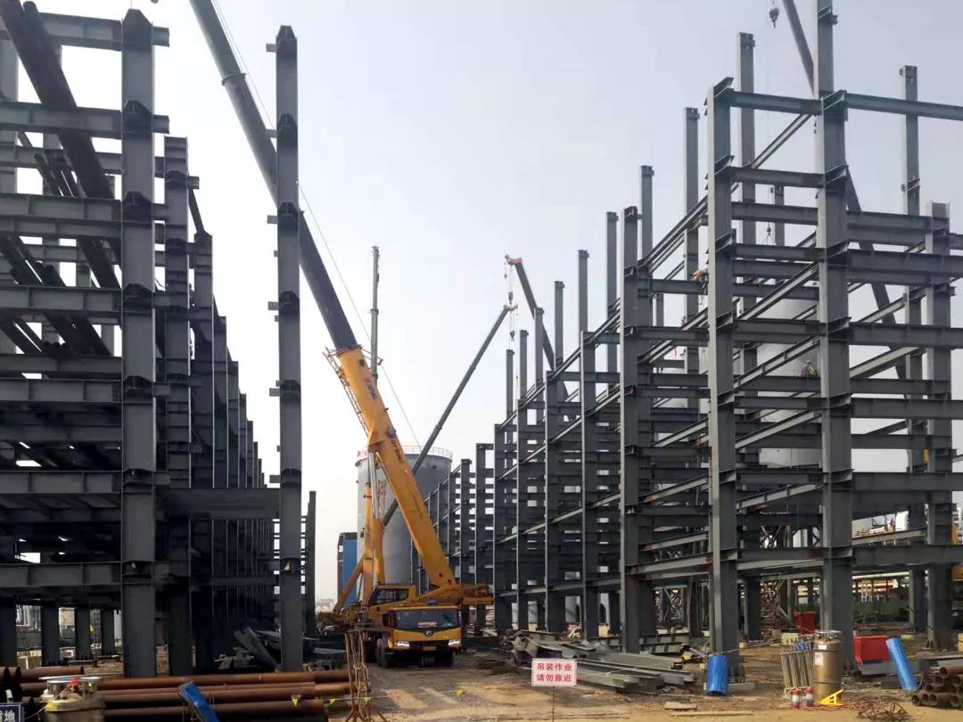 鲁北化工150万吨/年氢氧化铝项目建设进度过半