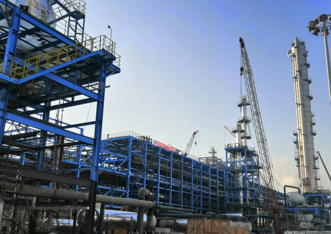 连云港石化125万吨/年裂解乙烯项目聚力攻坚“5.30”