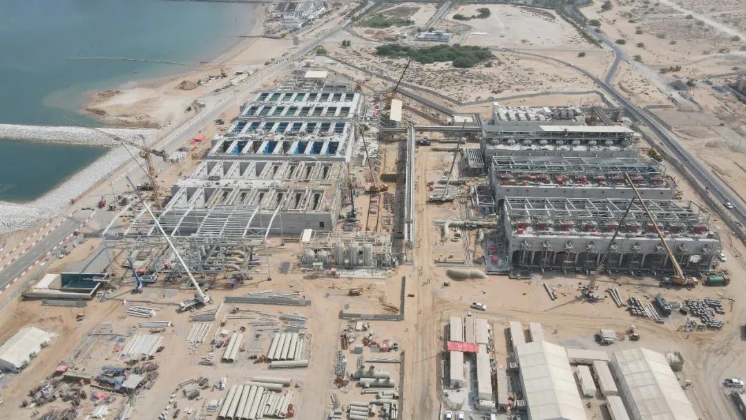 世界五大海水淡化工程之一阿联酋乌姆盖万海水淡化项目首条生产线顺利完成移交