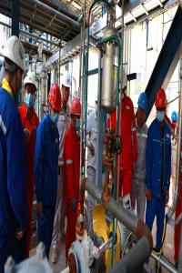 寰球工程公司广东石化乙烯装置单机试运正式开始