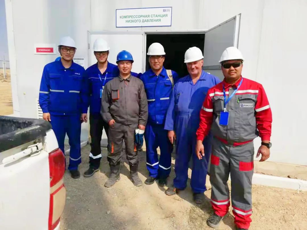 科瑞油气收获哈萨克机泵组项目订单