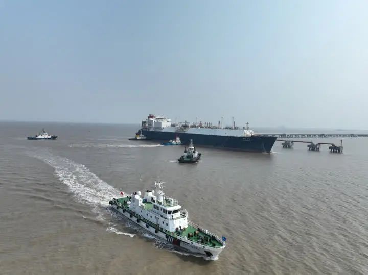 吕四港迎来全球最先进超大型LNG运输船