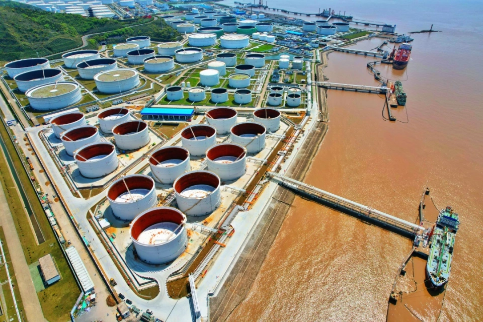 CPECC品牌闪亮世界最大石油岛 中化兴中六期扩建项目交工验收