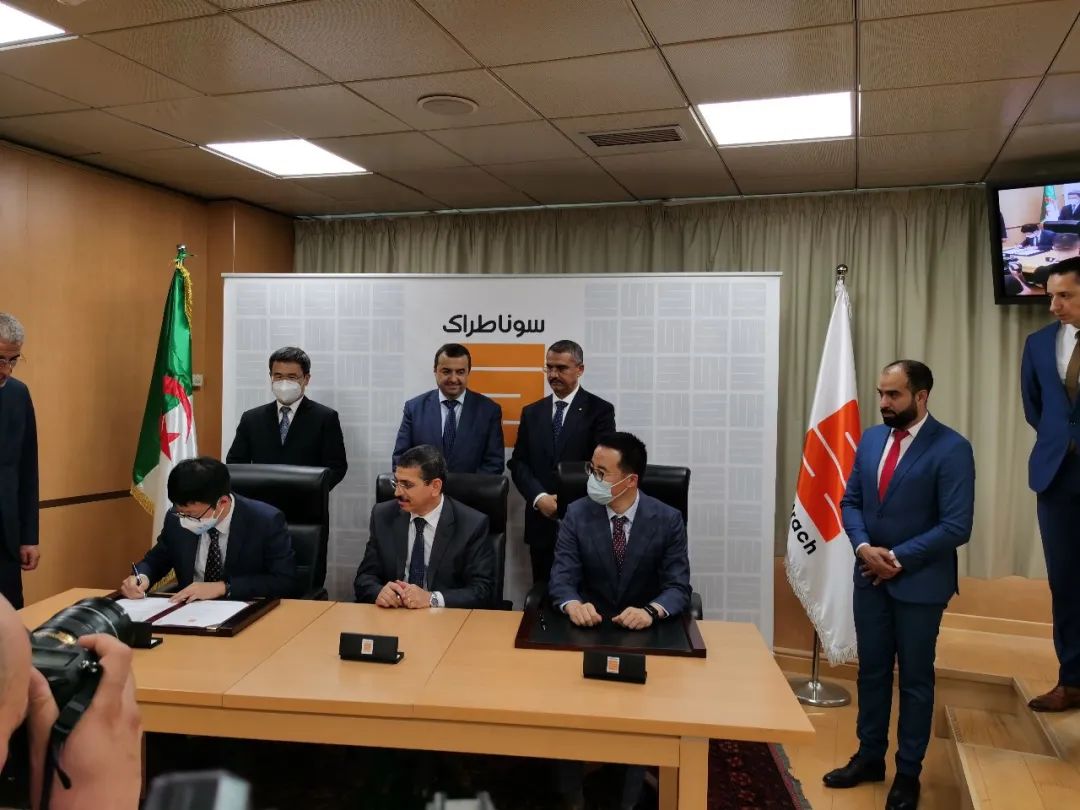 阿尔及利亚MTBE总承包项目签约