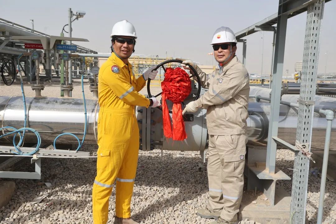 伊拉克格拉芙油田345原油处理列项目首油成功