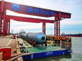 中国二重裕龙岛炼化一体化项目3台加氢反应器发运