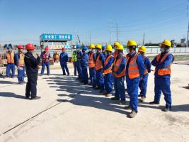 北京石油化工工程有限公司安徽淮北碳鑫乙醇项目钢结构安装工程全面启动
