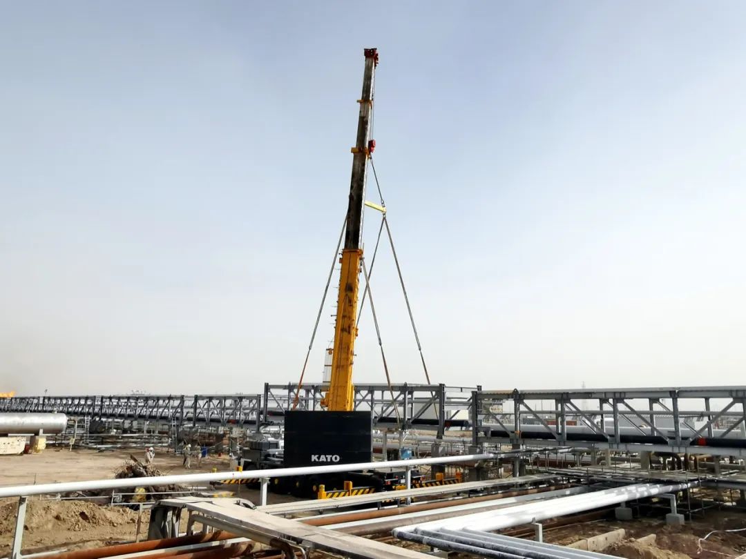 中油工程建设中东地区公司西古尔纳-1 303项目主体工程实现中交