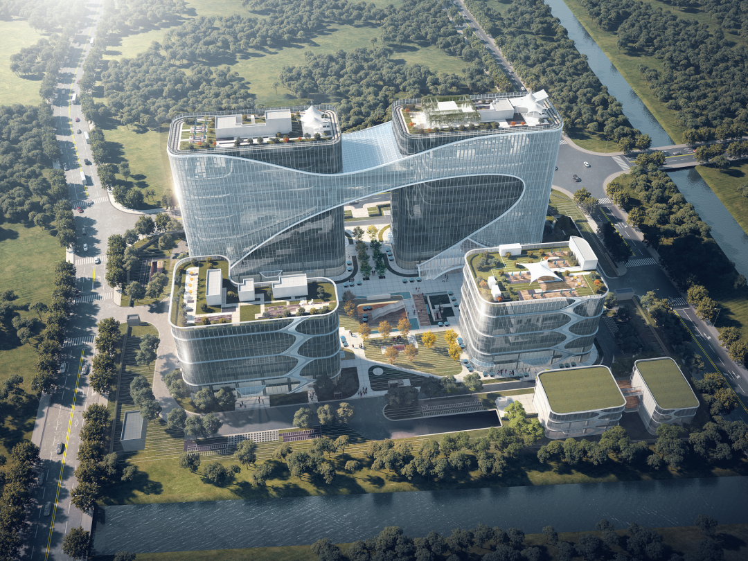共建未来丨卓然股份（上海）创新基地亮相“2023年闵行区重大工程项目开工仪式”主会场！