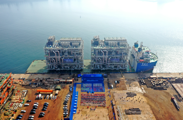 全球首例！一体化建造LNG模块化工厂在青岛交付！