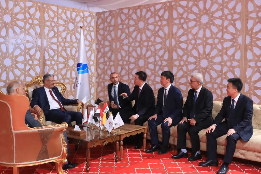 伊拉克副总理兼石油部部长出席BNGL项目第一列投产庆典仪式