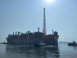 中国石油参与建设的巴西里贝拉项目Mero2 FPSO启航