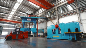兰石重装重工公司拓展大型压铸领域取得新突破 牵头研制7000吨快锻项目正式投产