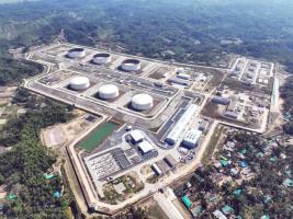 管道局承建的孟加拉国首个海陆一体化超大型石油储运工程落成！